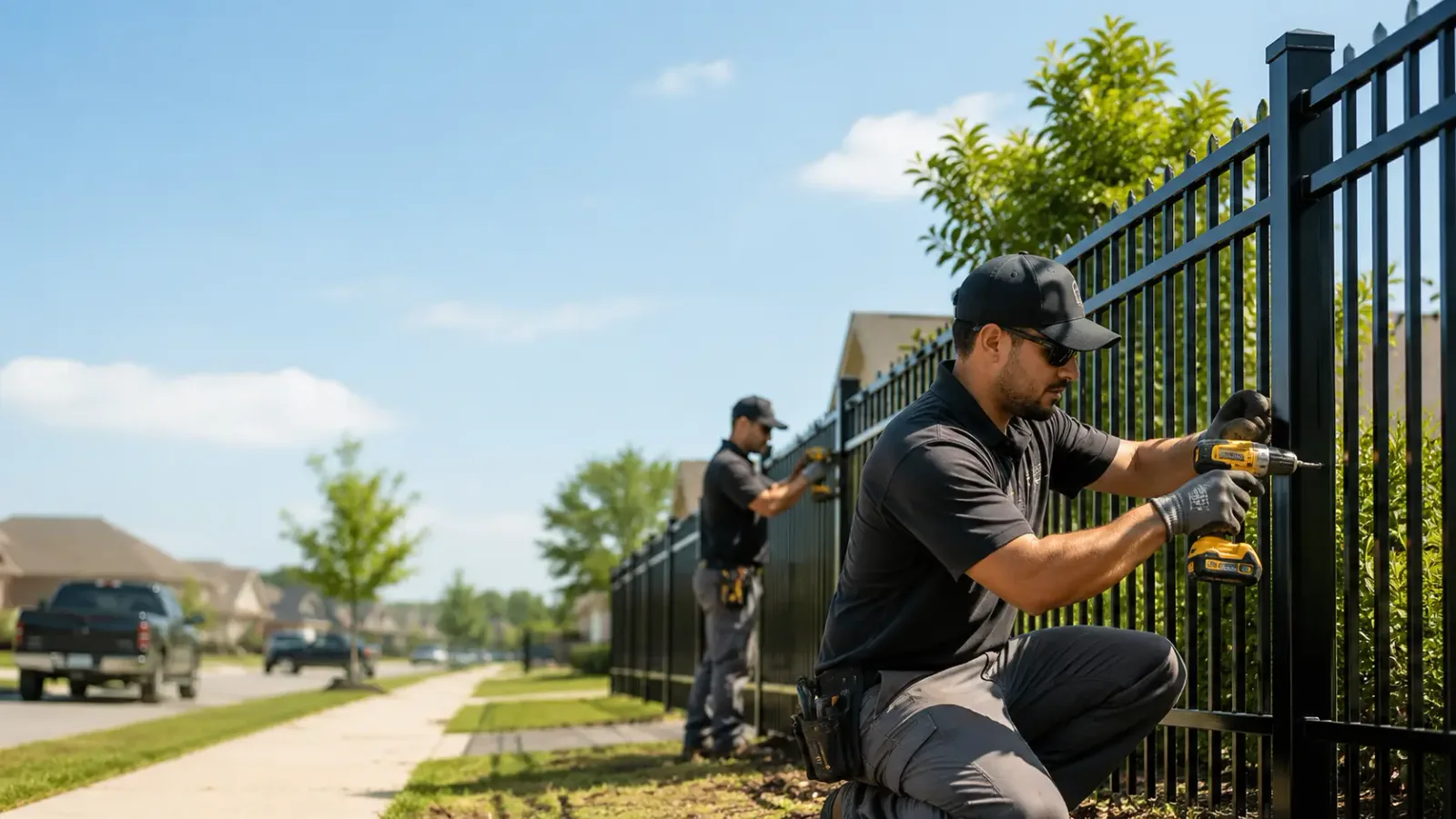 Metal Fence Installation in Woodbridge, CA